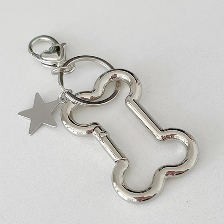 Novelty Dog Bone Keychain Bowlift