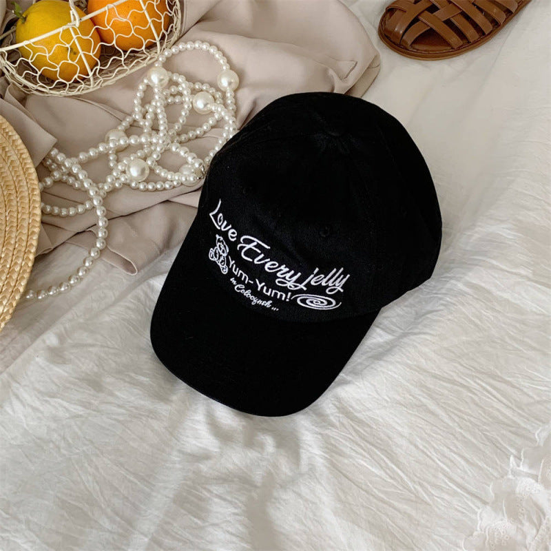 Women's Embroidered Casual Cotton Baseball Cap Bowlift