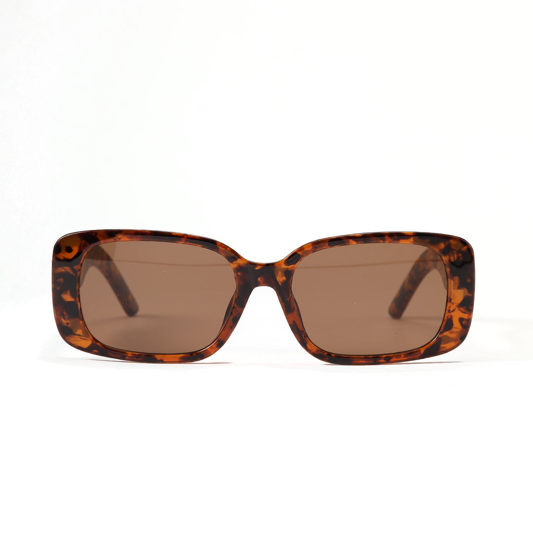 Ladies rectangular sunglasses with stylish frame Bowlift