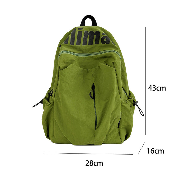 Multi-Pocket Casual Backpack Bowlift