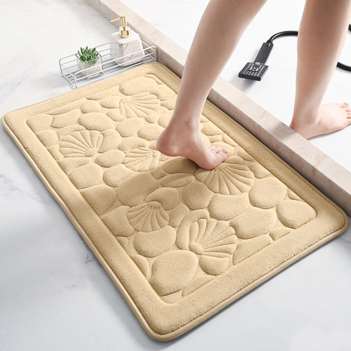 Coastal Pebble Design Bath Mat Bowlift