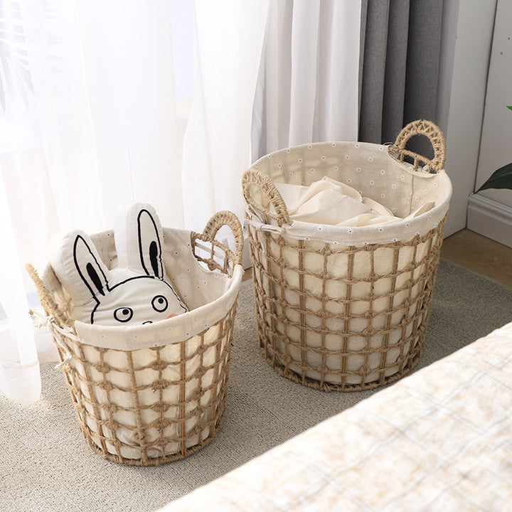 Natural Fiber Decorative Storage Baskets Bowlift