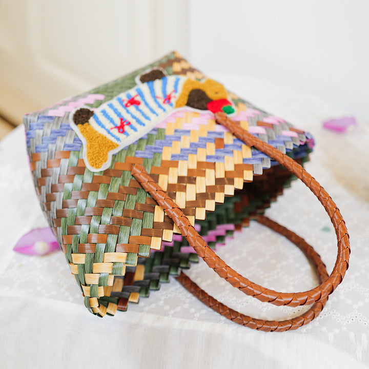 Handwoven Beach Bag Bowlift