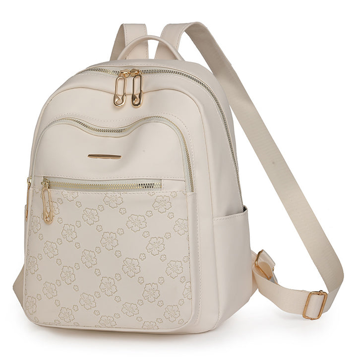 Stylish Floral Pattern Backpack Bowlift