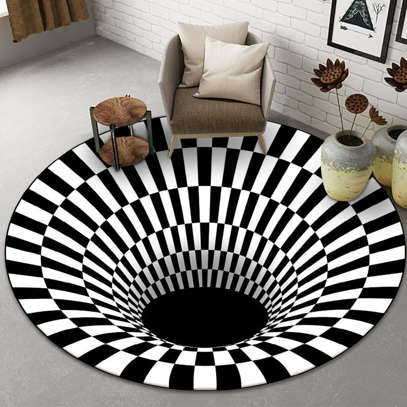 Optical Illusion Area Rug Bowlift