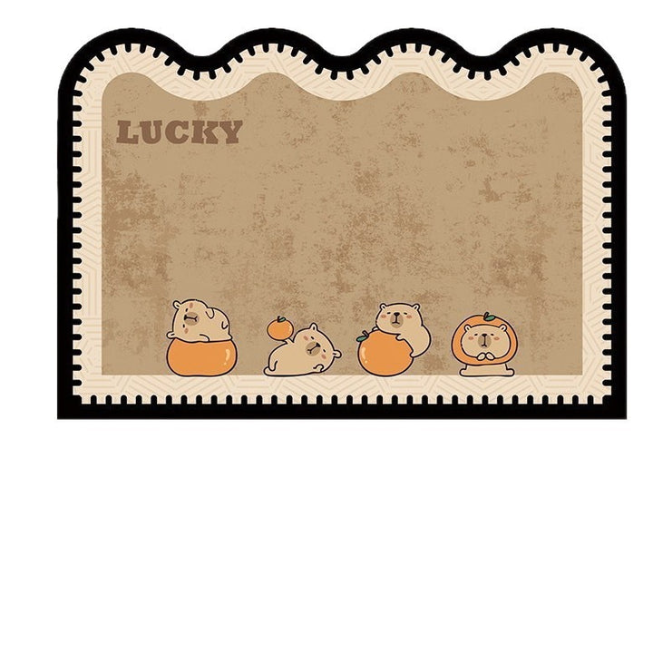 WoCute Cartoon Bath Mat Bowlift