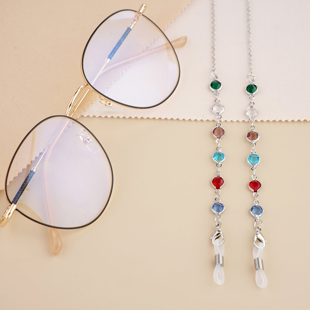 Colorful Decorative Eyewear Chain Bowlift