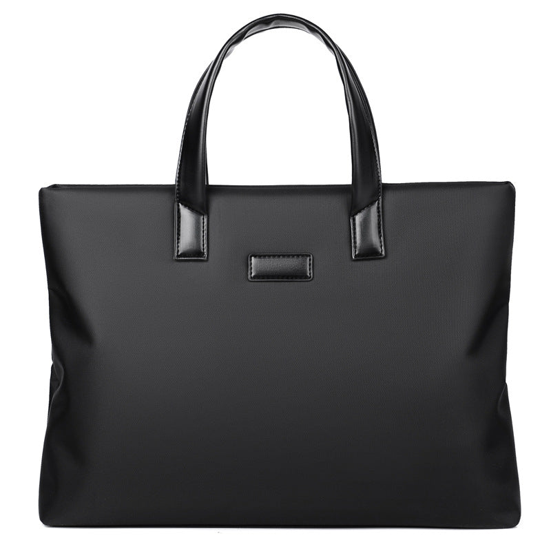 Business bag with sturdy zipper and stylish grip areas Bowlift