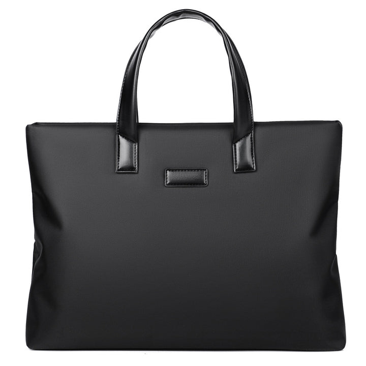 Business bag with sturdy zipper and stylish grip areas Bowlift