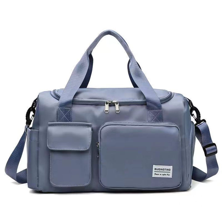 Sporty Travel Bag With Multiple Compartments Bowlift