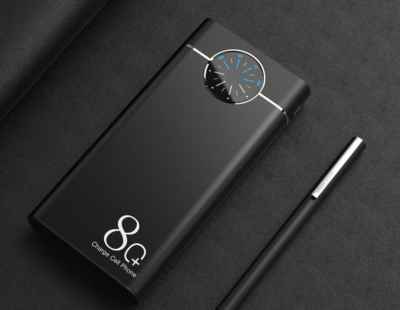 Portable power bank with innovative LED display and intelligent fast charging function Bowlift