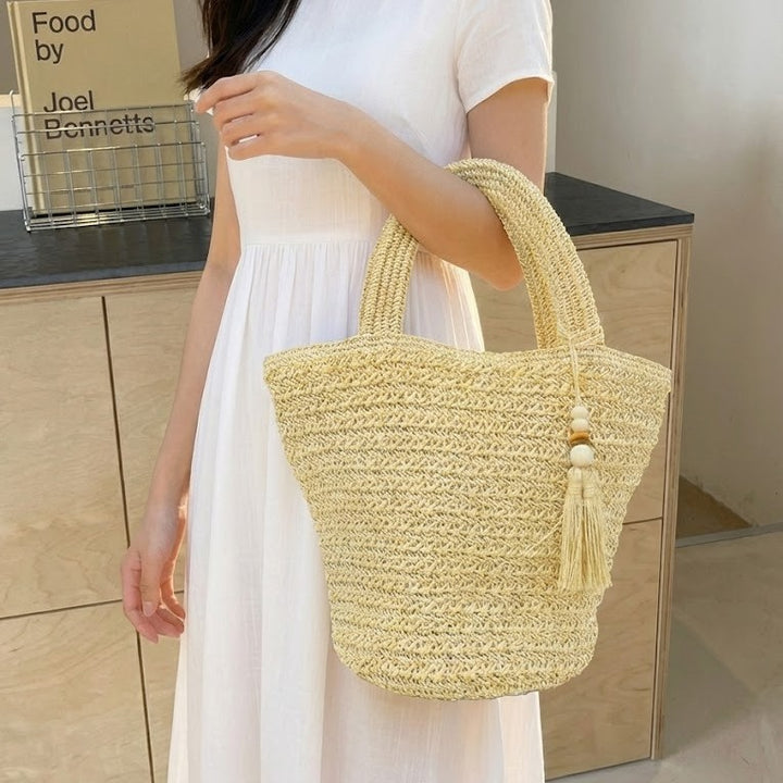 Braided Summer Tote Bag Bowlift