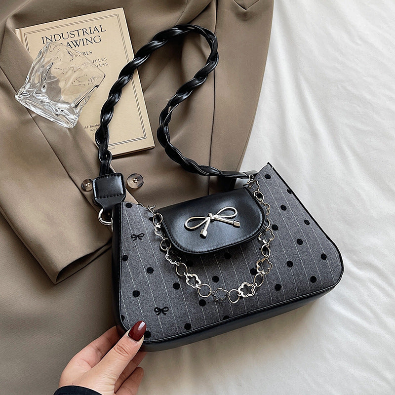 Polka Dot Mini Handbag