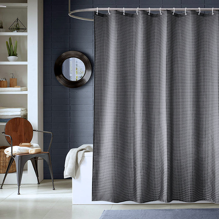 Floral Patterned Shower Curtain Bowlift