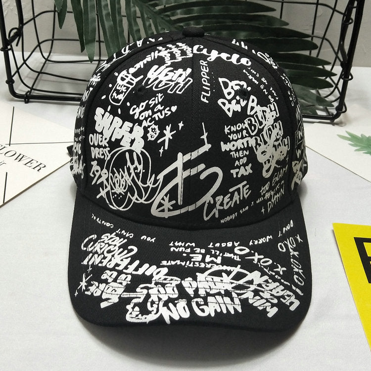 Men's Graphic Print Snapback Cap Bowlift
