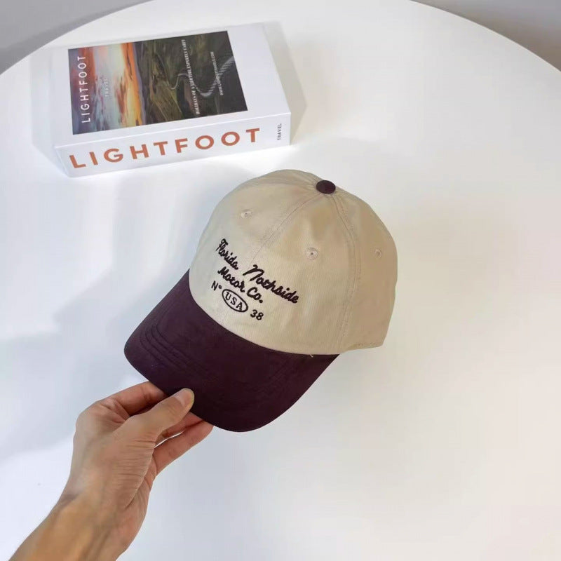 Men's Vintage-Inspired Cotton Baseball Cap Bowlift
