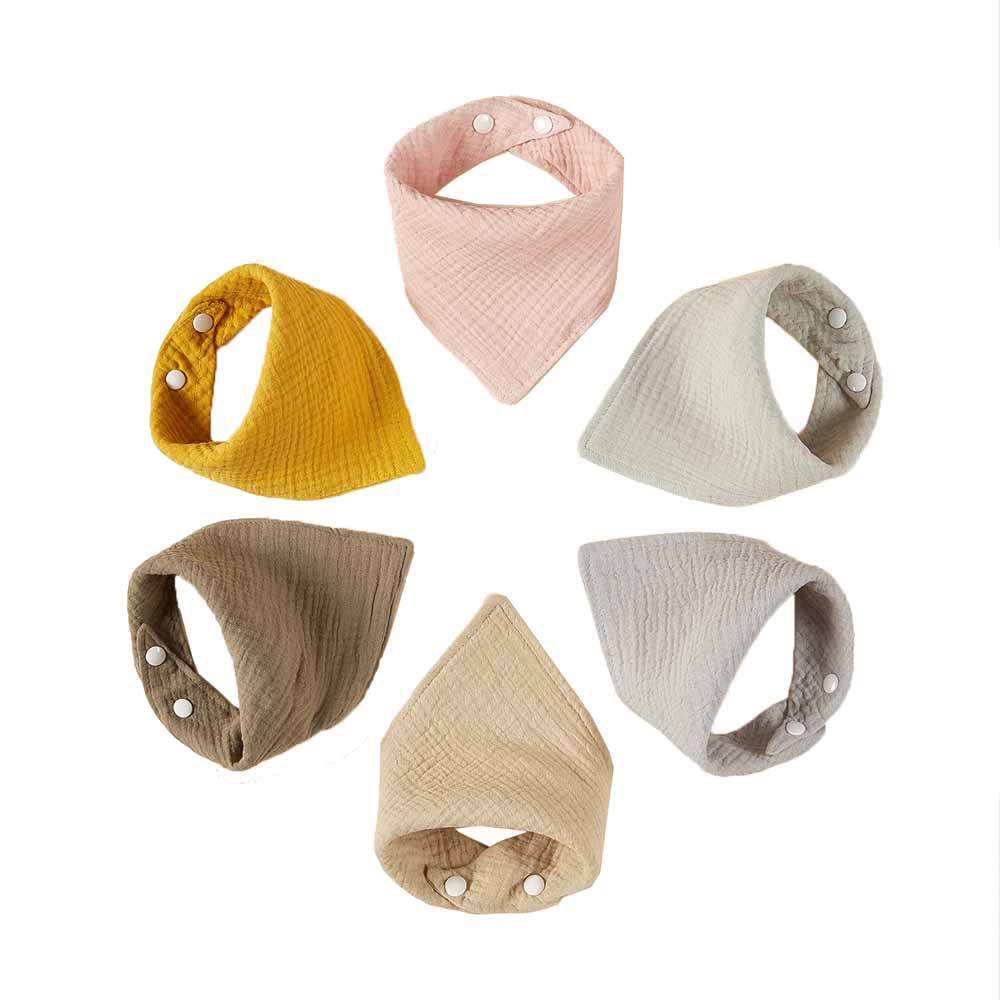 Adjustable Cotton Bandana Bibs Bowlift