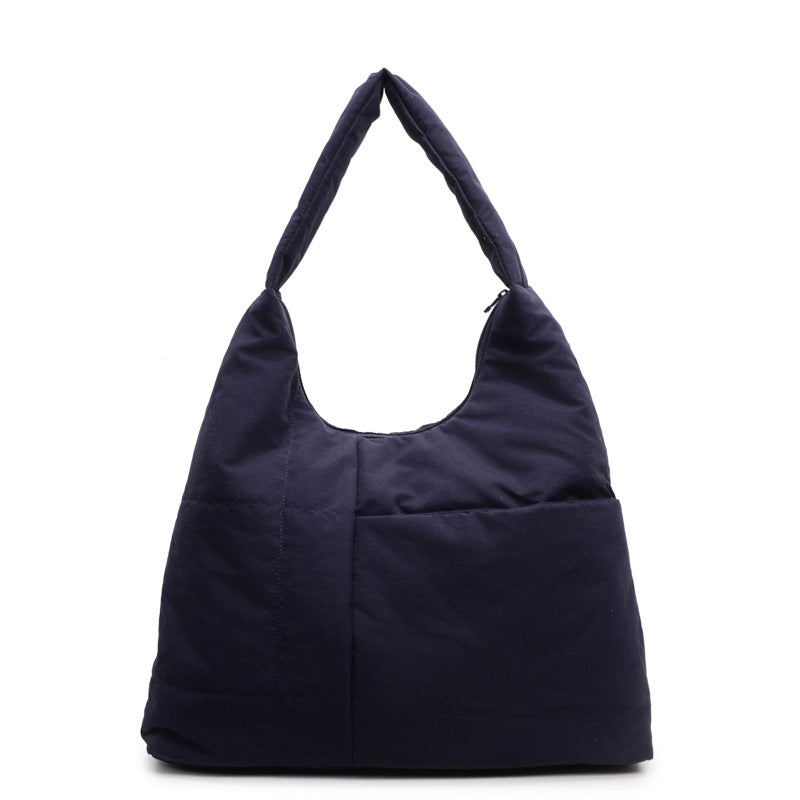 Cozy Quilted Shoulder Bag Bowlift