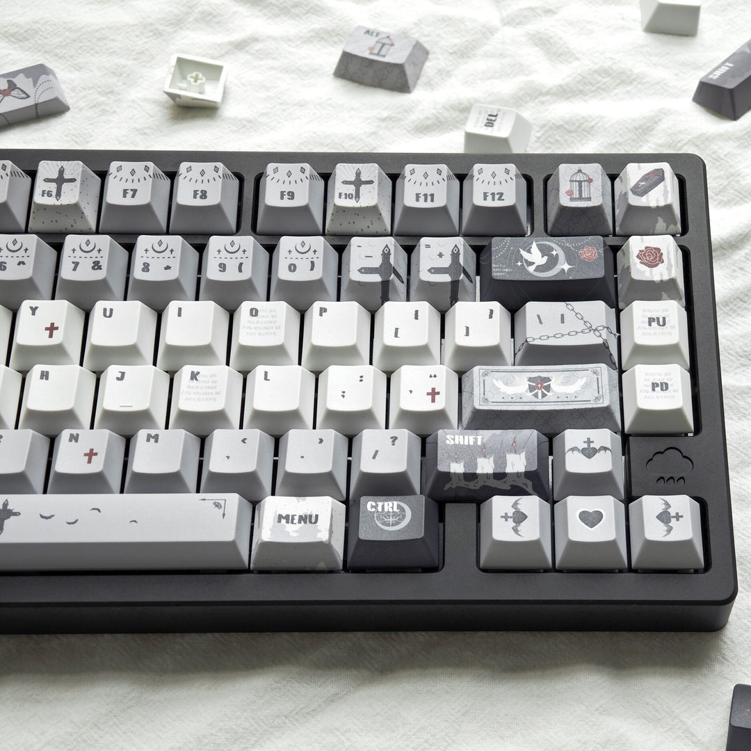 Artistic Keycap Mechanical Keyboard Bowlift