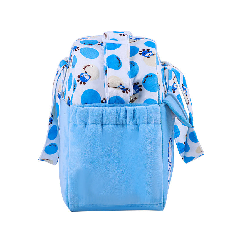 Diaper bag with extra compartments Bowlift
