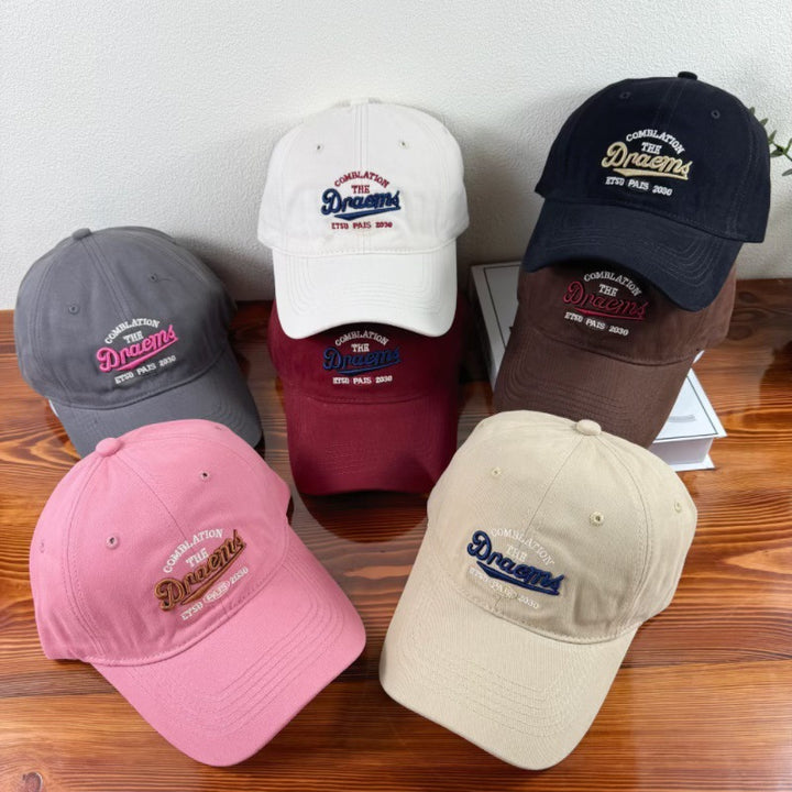 Men's Embroidered Casual Adjustable Baseball Cap Bowlift
