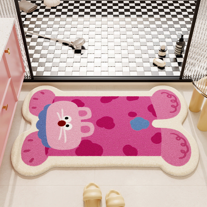 Fun Animal-Themed Bathroom Mat
