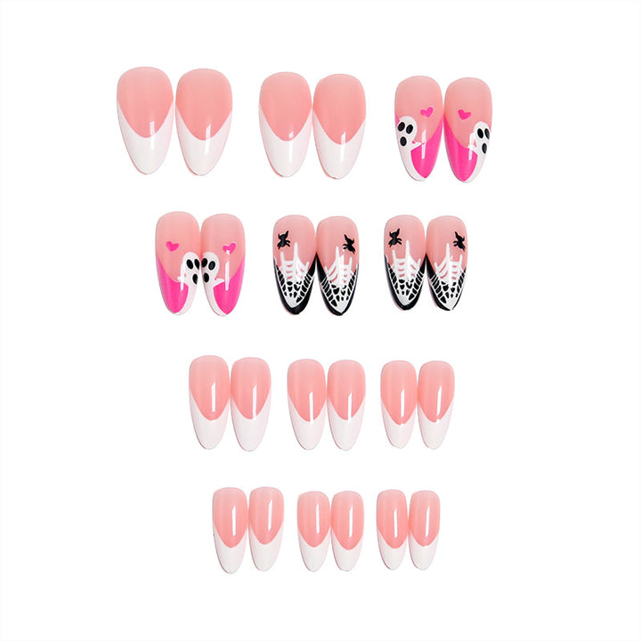 Halloween-themed artificial nails Bowlift