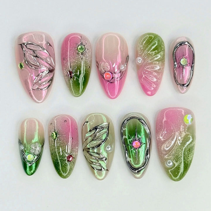 Decorative Press-On Nail Tips