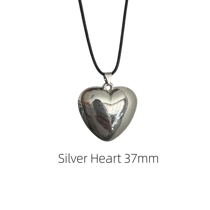 Heart-Shaped Charm Necklace Bowlift