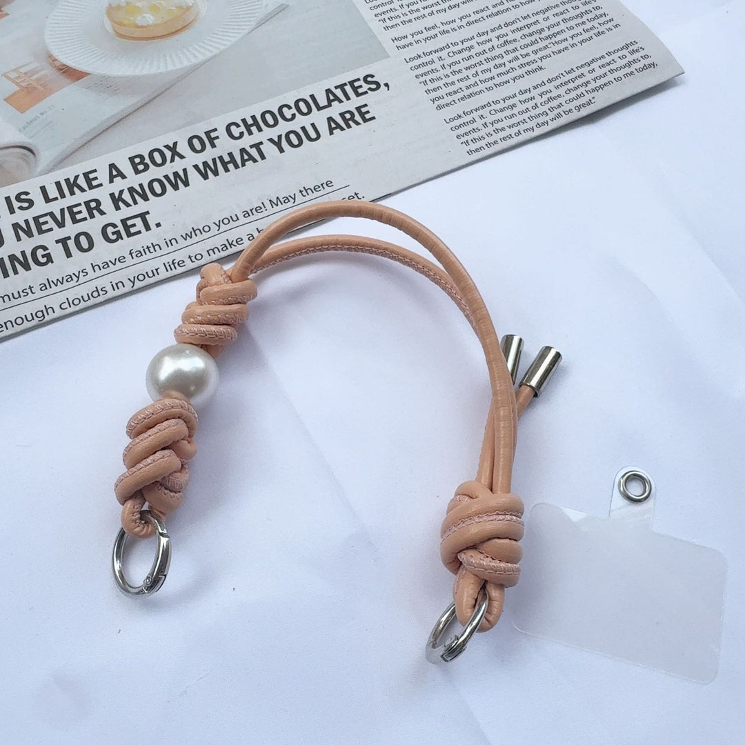 Elegant Braided Keyring Strap Bowlift