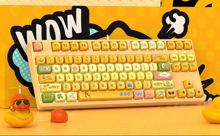 87-Key Mechanical Gaming Keyboard Bowlift