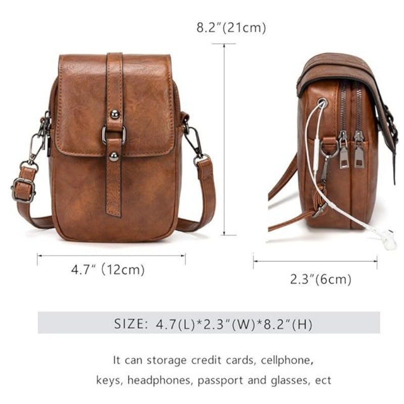 Elegant shoulder bag with thoughtful compartment system Bowlift