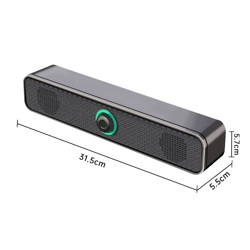 Compact Wireless Sound Bar with Enhanced Audio Clarity Bowlift