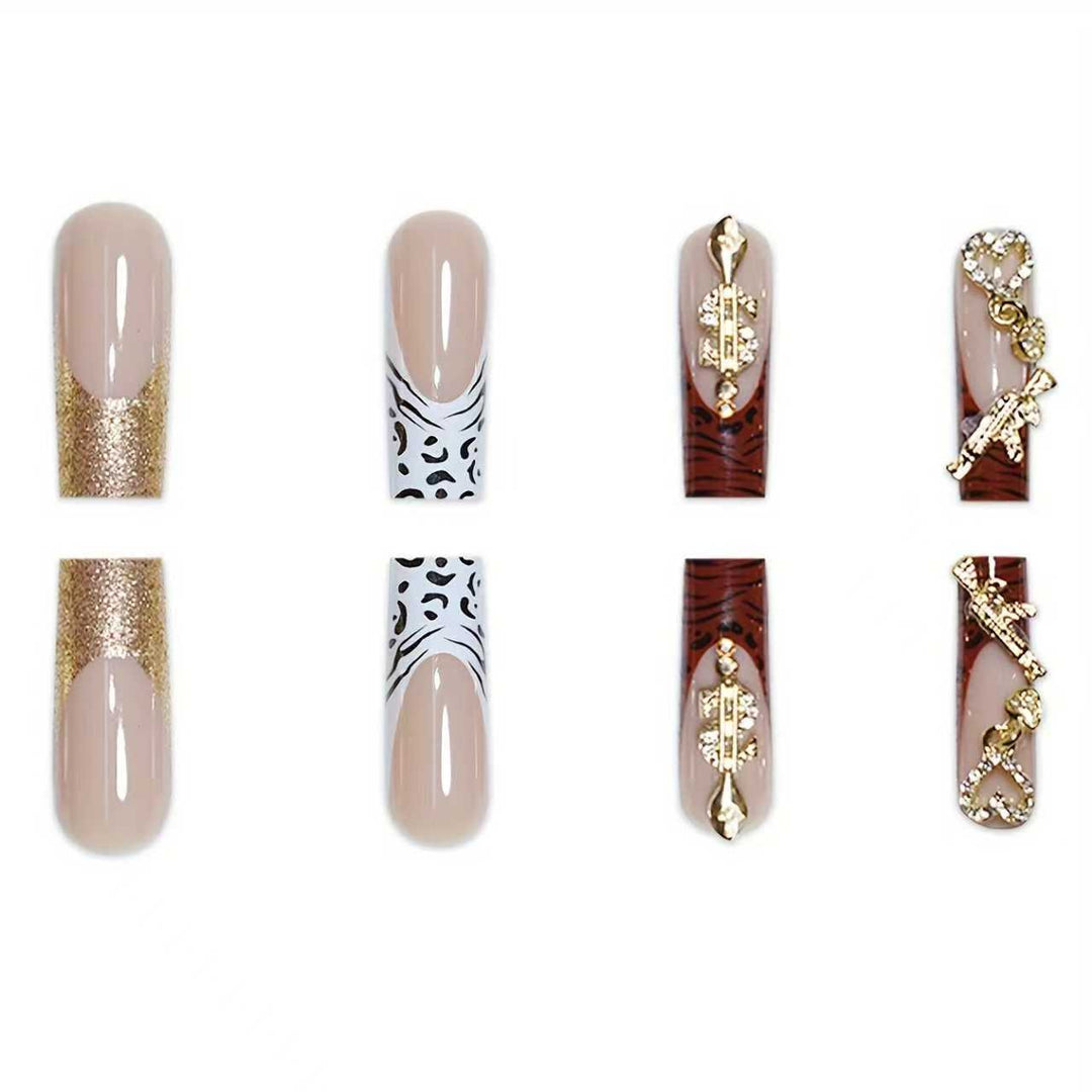 Luxury 3D Art Nail Extensions Bowlift