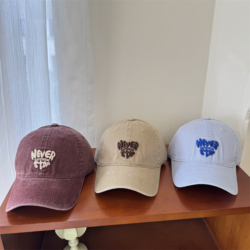 Men's Embroidered Motivational Baseball Cap Bowlift