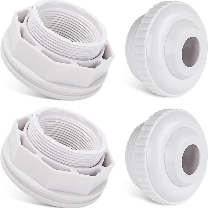 Adjustable threaded PVC toilet pan connector and waste flange adapter Bowlift