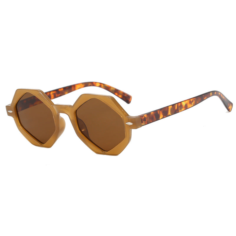 Ladies trendy sunglasses in modern octagonal design Bowlift