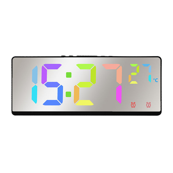Digital alarm clock with temperature sensor and mirror function Bowlift