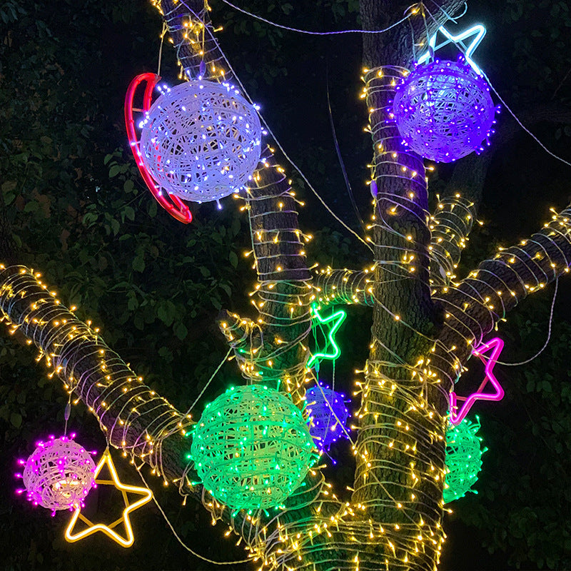 Decorative LED Globe String Lights Bowlift