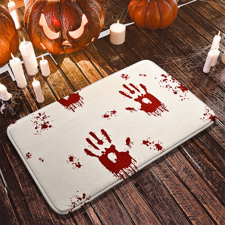 Halloween-Themed Artistic Floor Mat