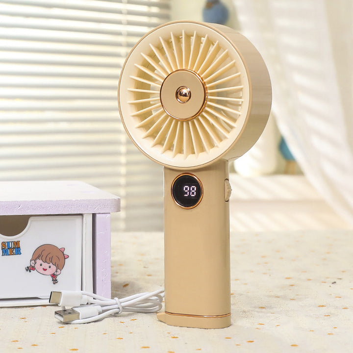 Women's handheld fan with powerful battery Bowlift