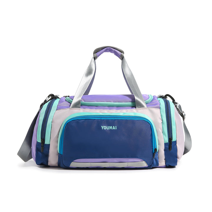 Colorful Multi-Compartment Sports Duffel