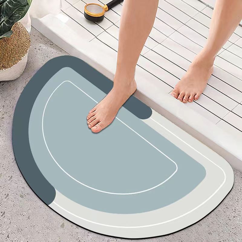 Non-Slip Modern Bath Mat Bowlift