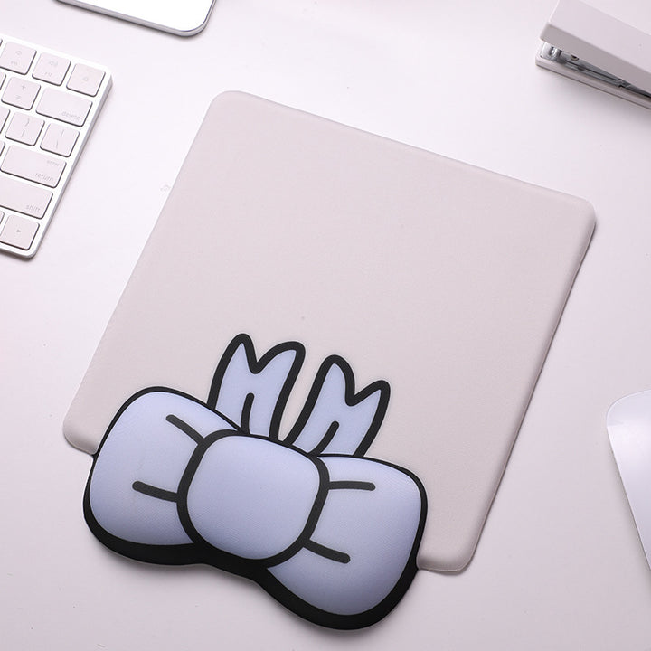 Decorative Bow-Shaped Mouse Pad