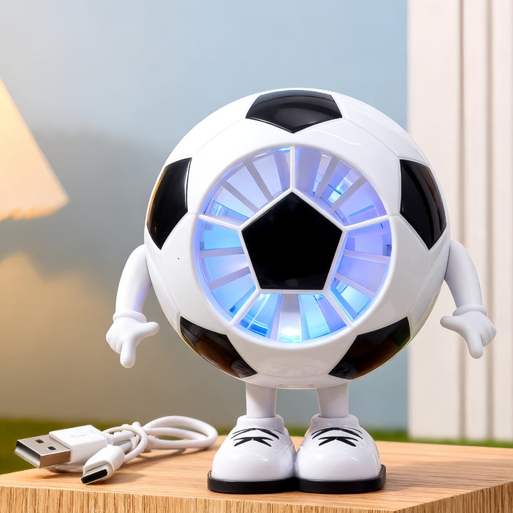 Ladies portable USB table fan with cute animal design Bowlift