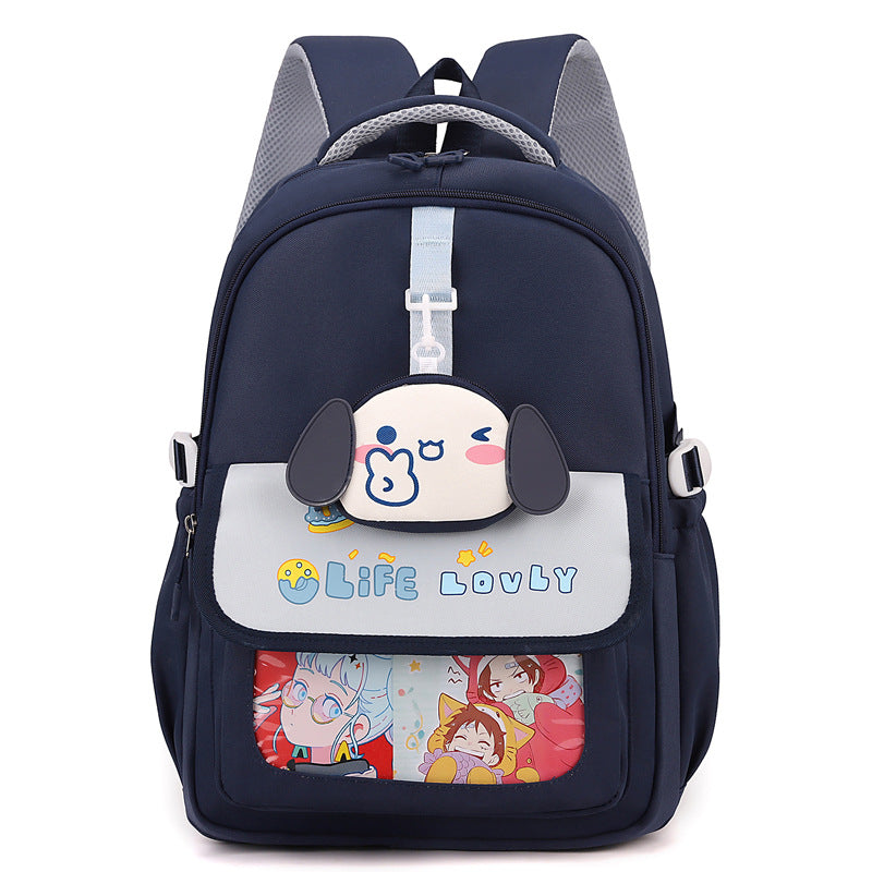 Cartoon-Themed School Backpack Bowlift