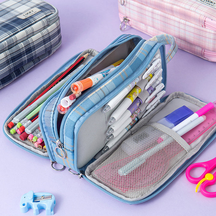 Spacious Multi-Compartment Pencil Organizer Bowlift