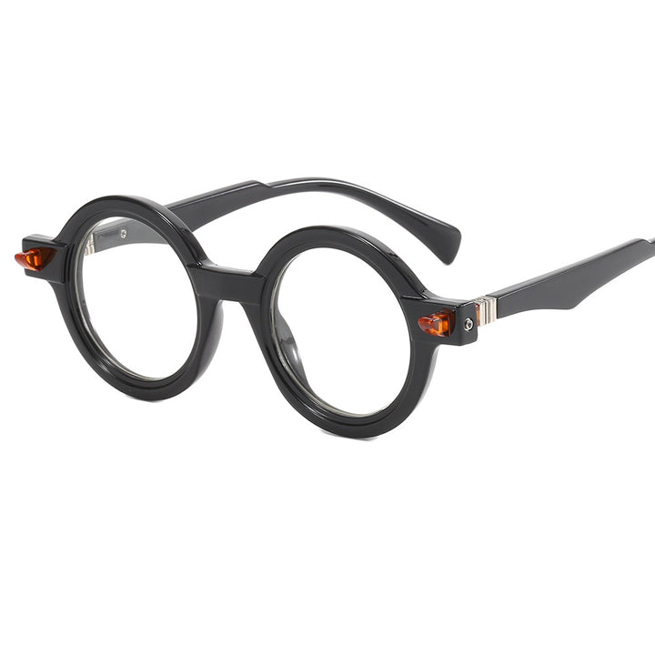 Women's fashionable round glasses with luxurious design Bowlift