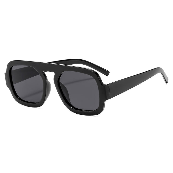Men's Bold Retro-Inspired Square Sunglasses Bowlift