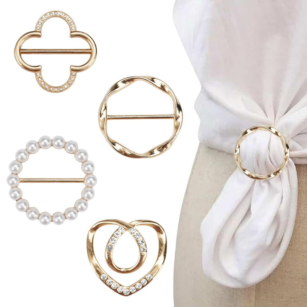Decorative Scarf Buckle Set Bowlift